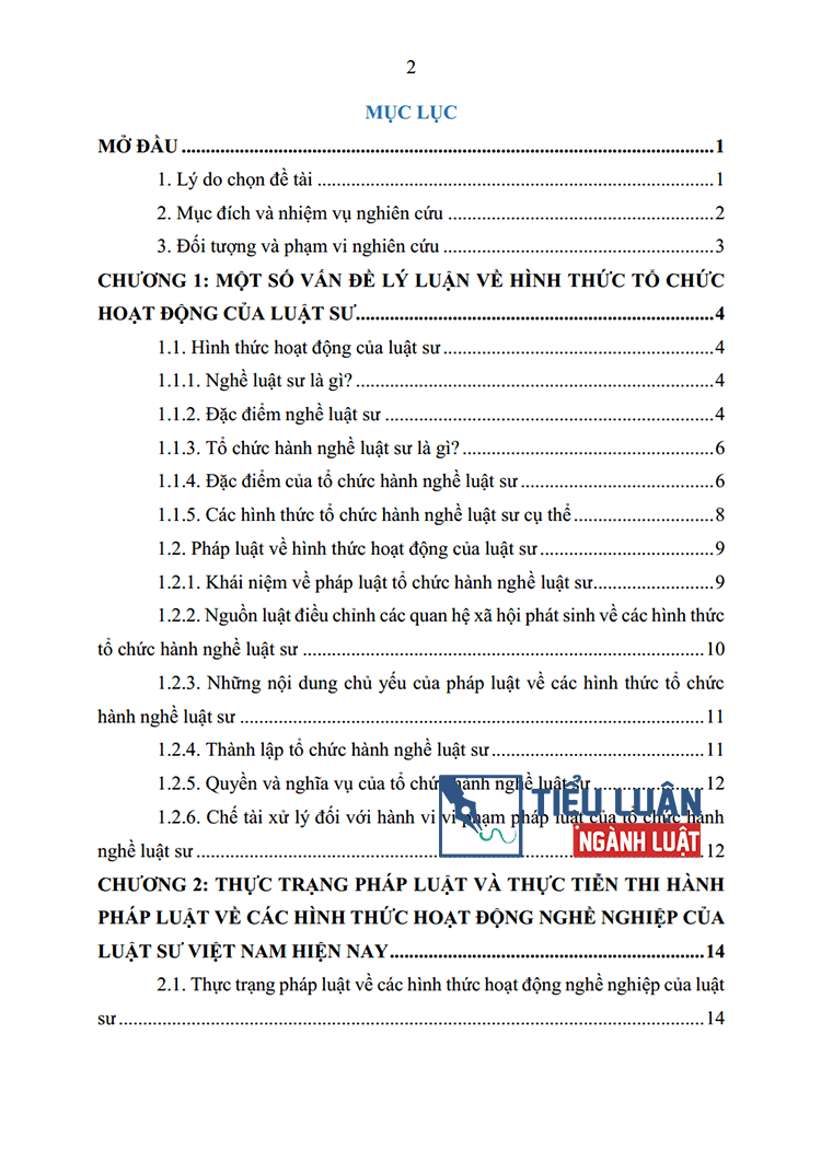 cac hinh thuc hoat dong nghe nghiep cua luat su 2