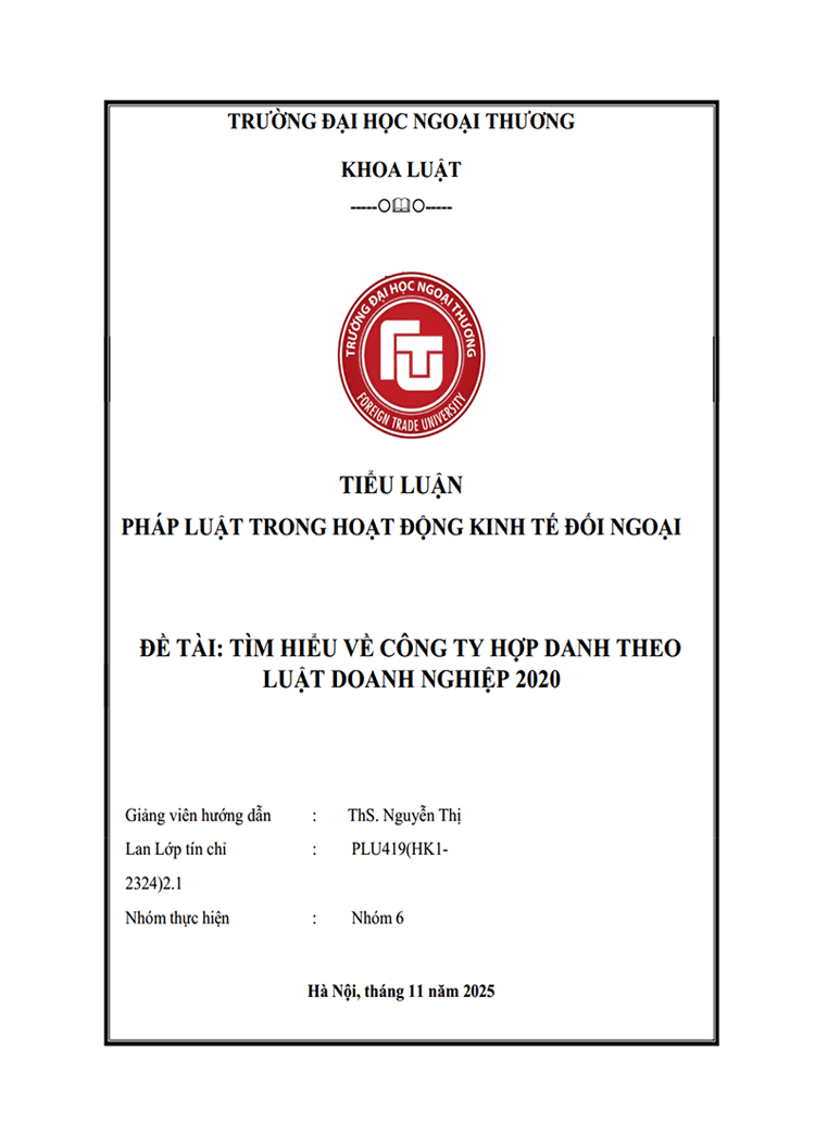 tim hieu ve cong ty hop danh theo luat doanh nghiep 2020 1