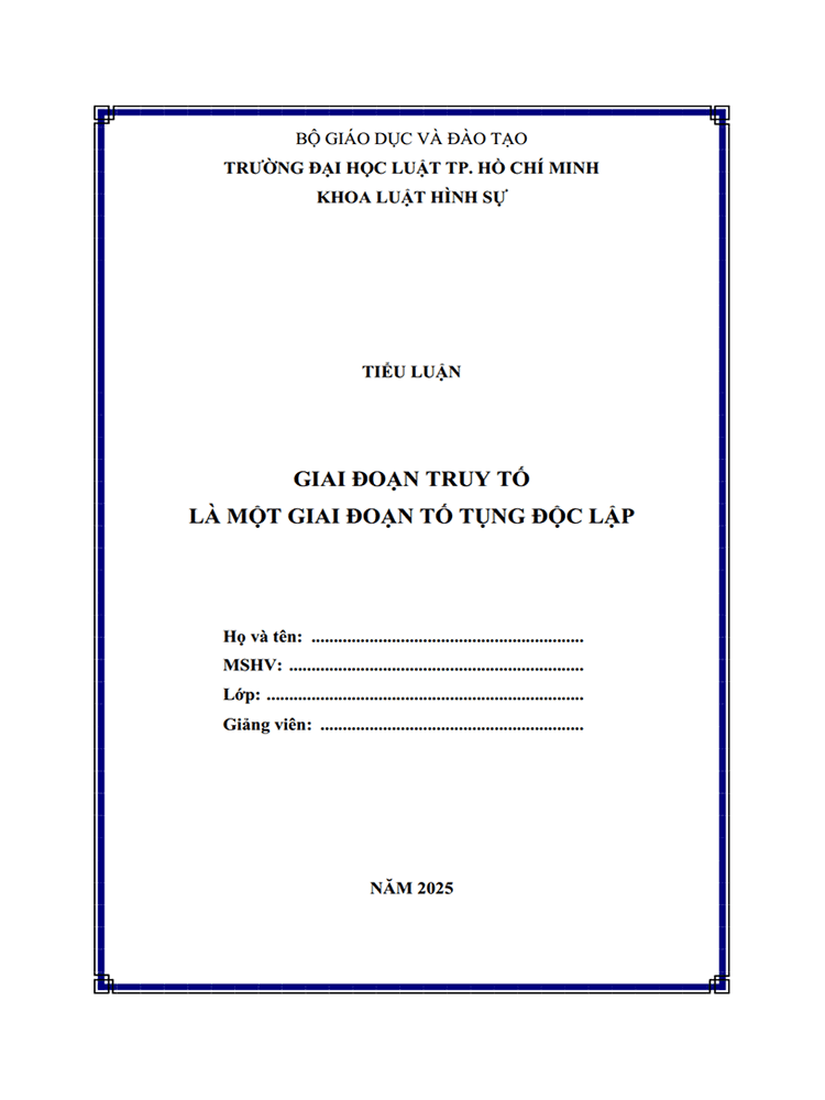 giai doan truy to la mot giai doan to tung doc lap 1