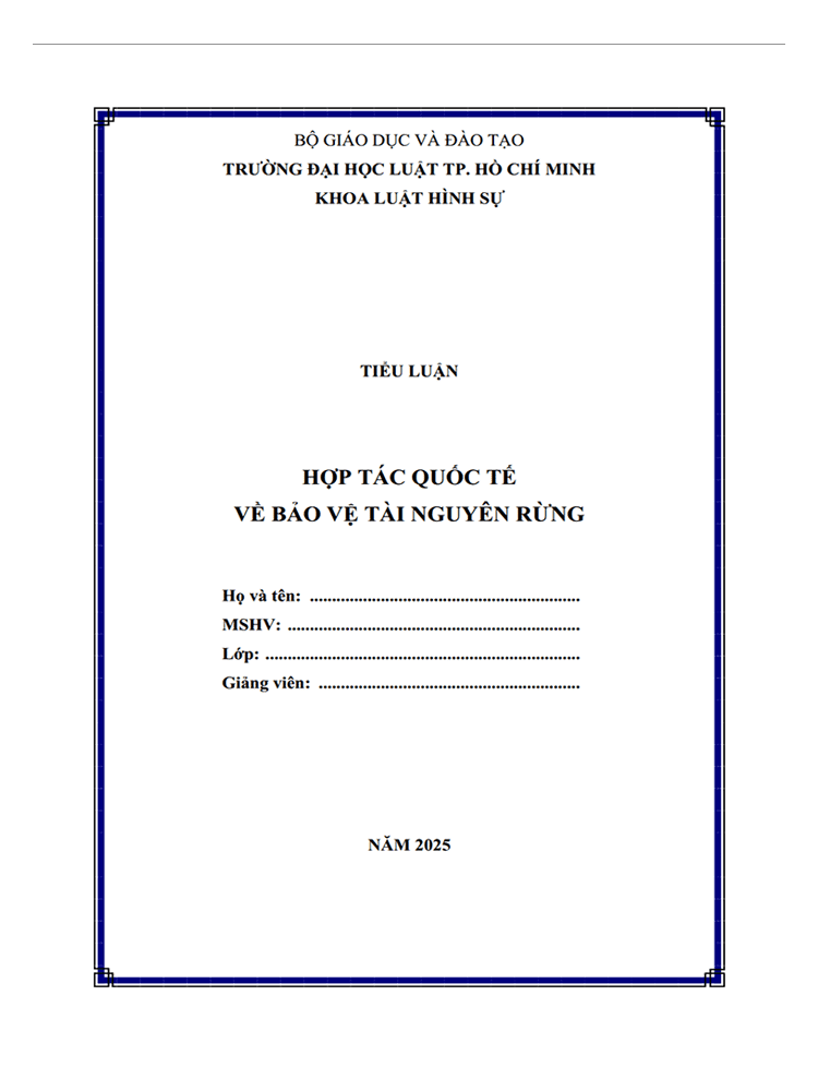 hop tac quoc te ve bao ve tai nguyen rung 1