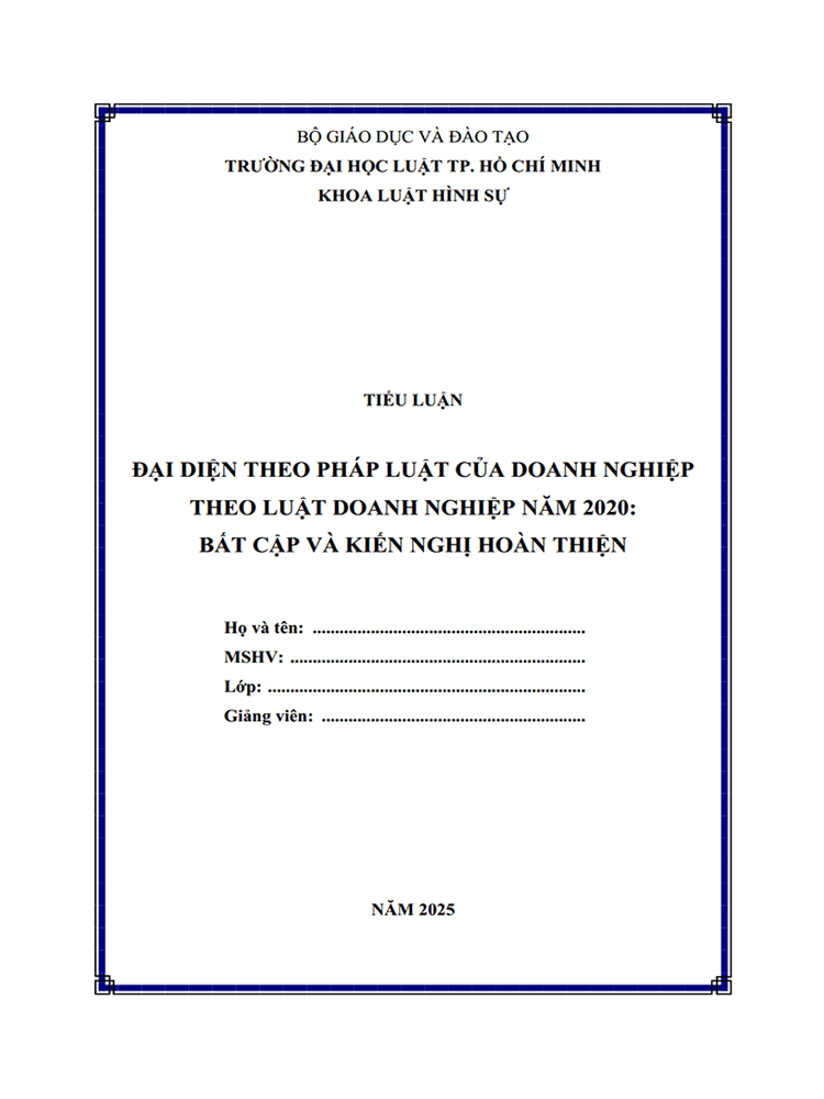 nguoi dai dien theo phap luat cua doanh nghiep theo luat doanh nghiep 2020 1