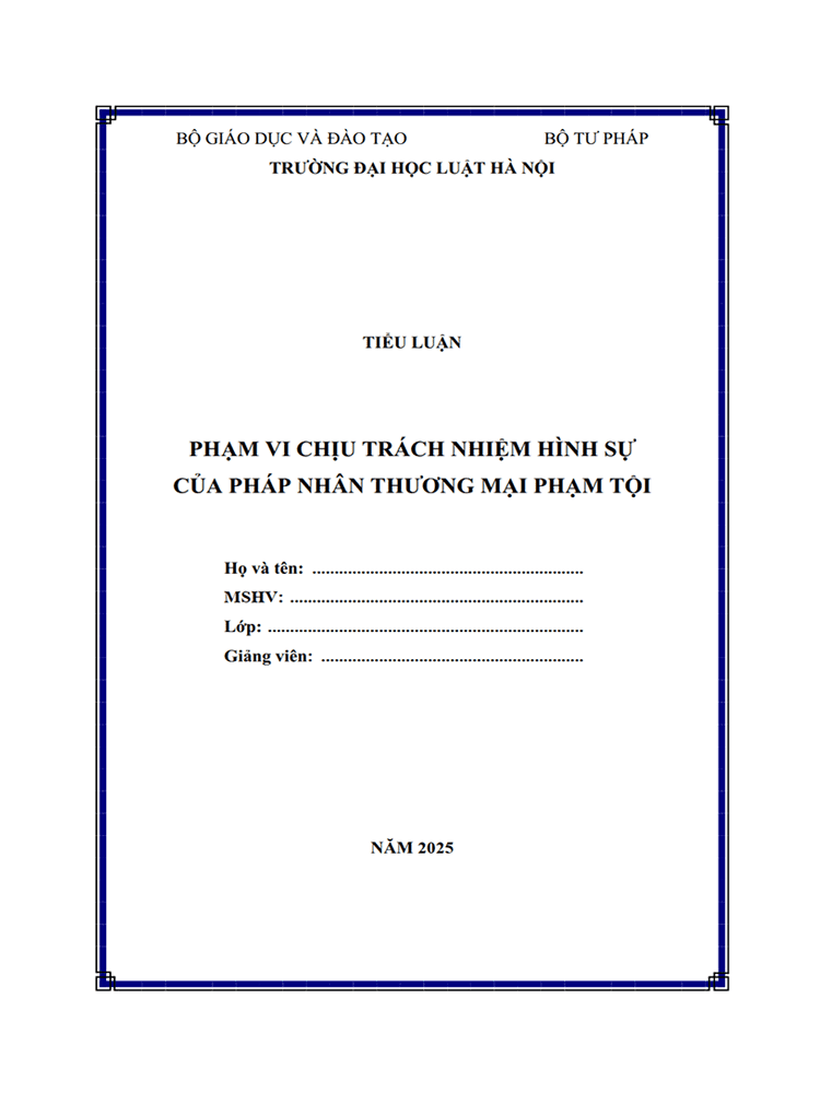 pham vi chiu trach nhiem hinh su cua phap nhan thuong mai pham toi 1