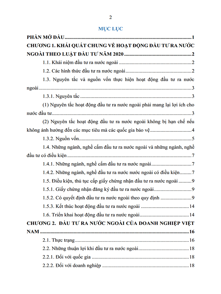 phap luat ve dau tu ra nuoc ngoai mot so kien nghi hoan thien 2