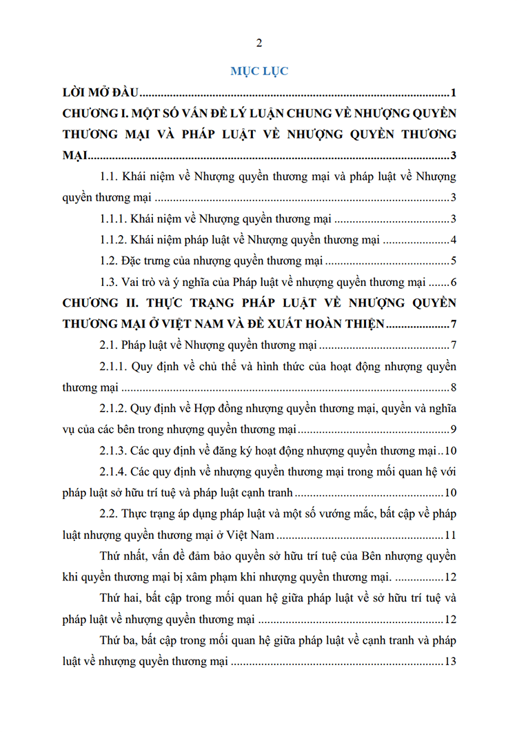 phap luat ve hop dong nhuong quyen thuong mai trong nen kinh te tai viet nam hien nay 2