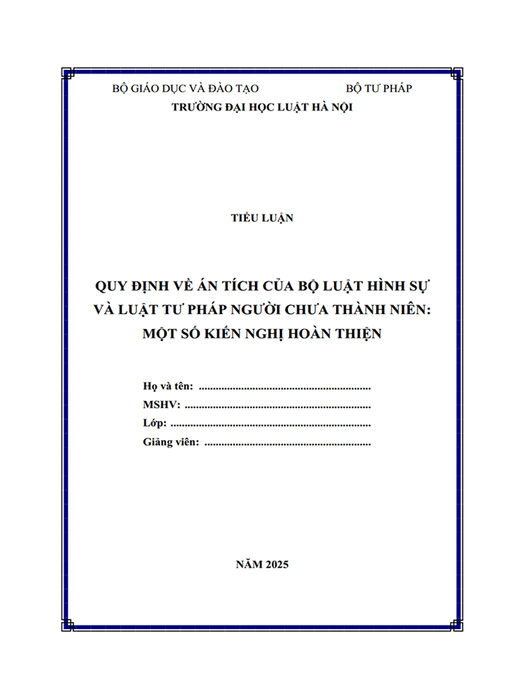 quy dinh ve an tich trong blhs va ltpnctn mot so kien nghi hoan thien 1