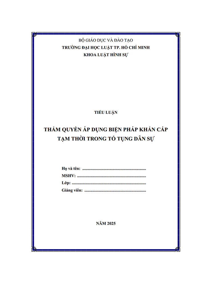 tham quyen ap dung bien phap khan cap tam thoi trong to tung dan su 1