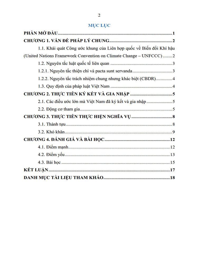 thuc tien thuc hien cong uoc khung cua lien hop quoc ve bien doi khi hau tai viet nam 2