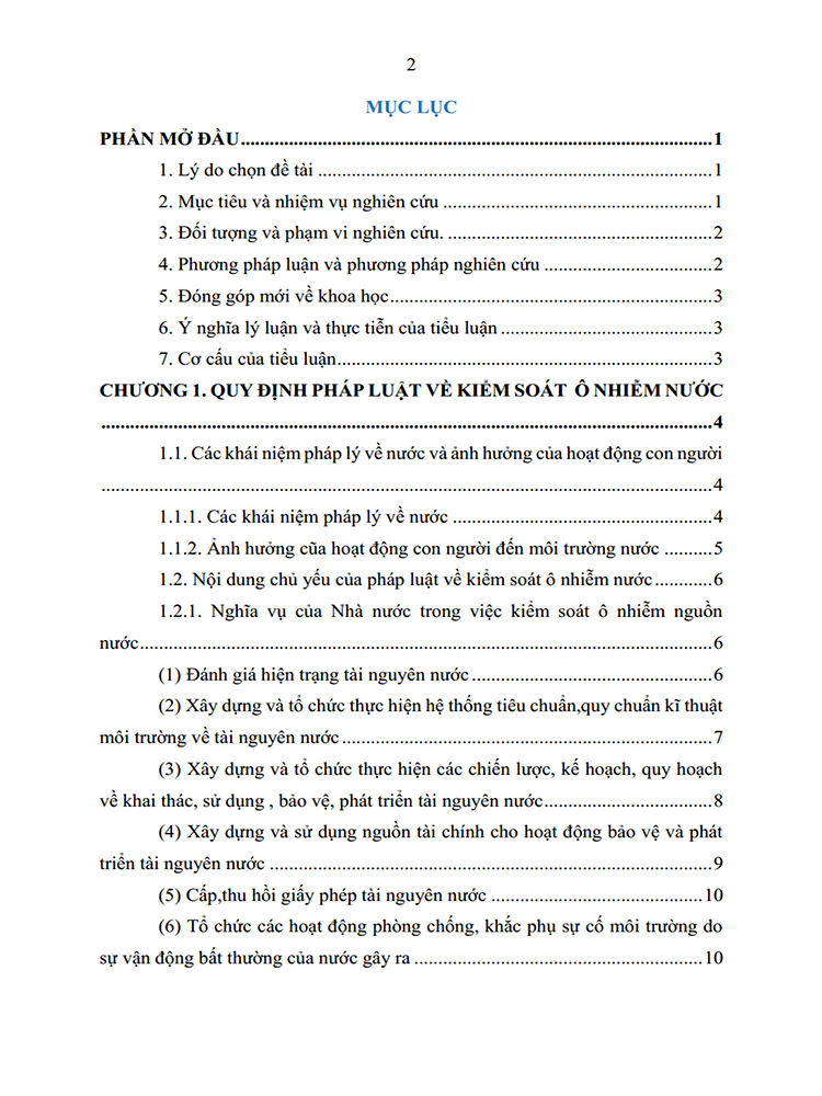 thuc trang va giai phap kiem soat o nhiem nuoc theo phap luat viet nam 2