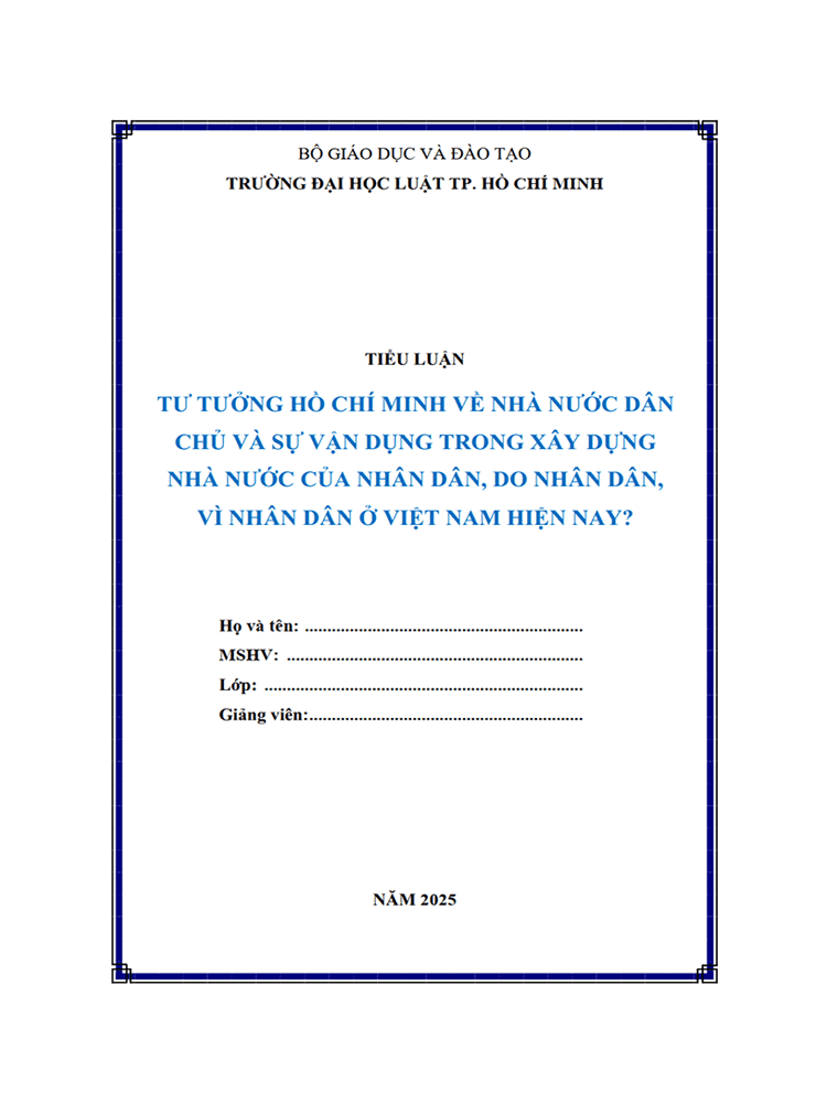 tu tuong ho chi minh ve nha nuoc dan chu va su van dung trong xay dung nha nuoc cua nhan dan do nhan dan 1