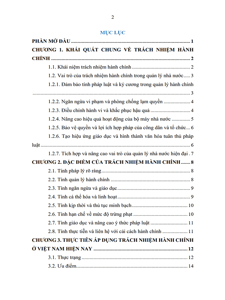 dac diem cua trach nhiem hanh chinh va dinh huong hoan thien trong giai doan hien nay o viet nam 2