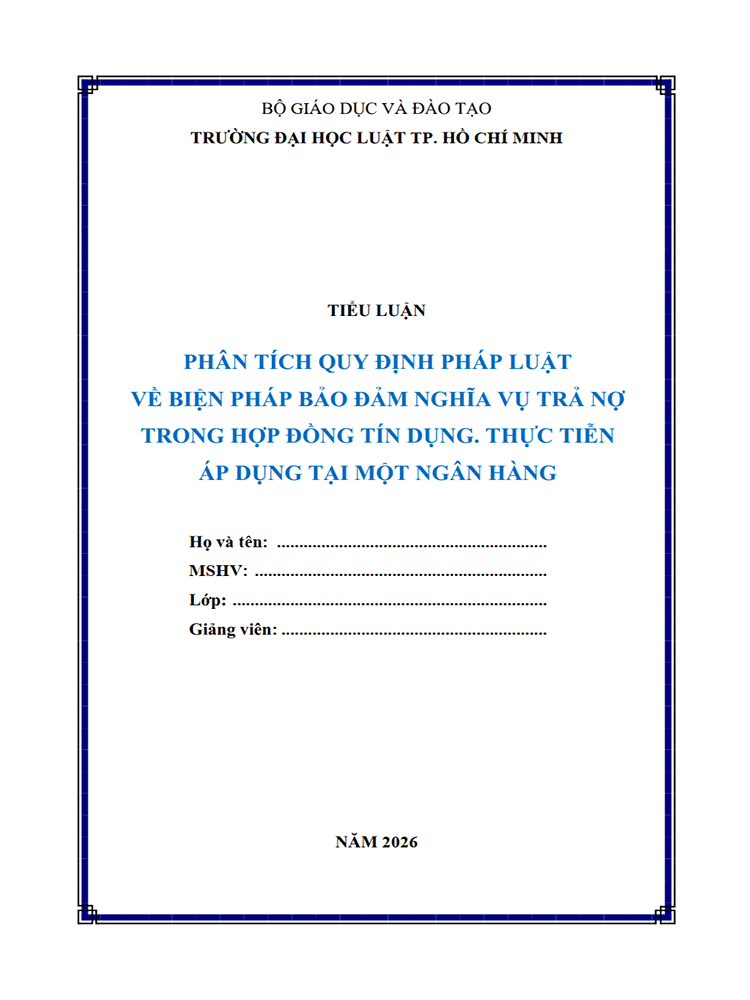 phan tich quy dinh phap luat ve bien phap bao dam nghia vu tra no trong hop dong tin dung 1